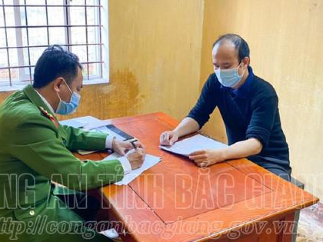 Pháp luật - Dùng điện thoại gửi tin nhắn bôi nhọ lãnh đạo công an Lục Ngạn