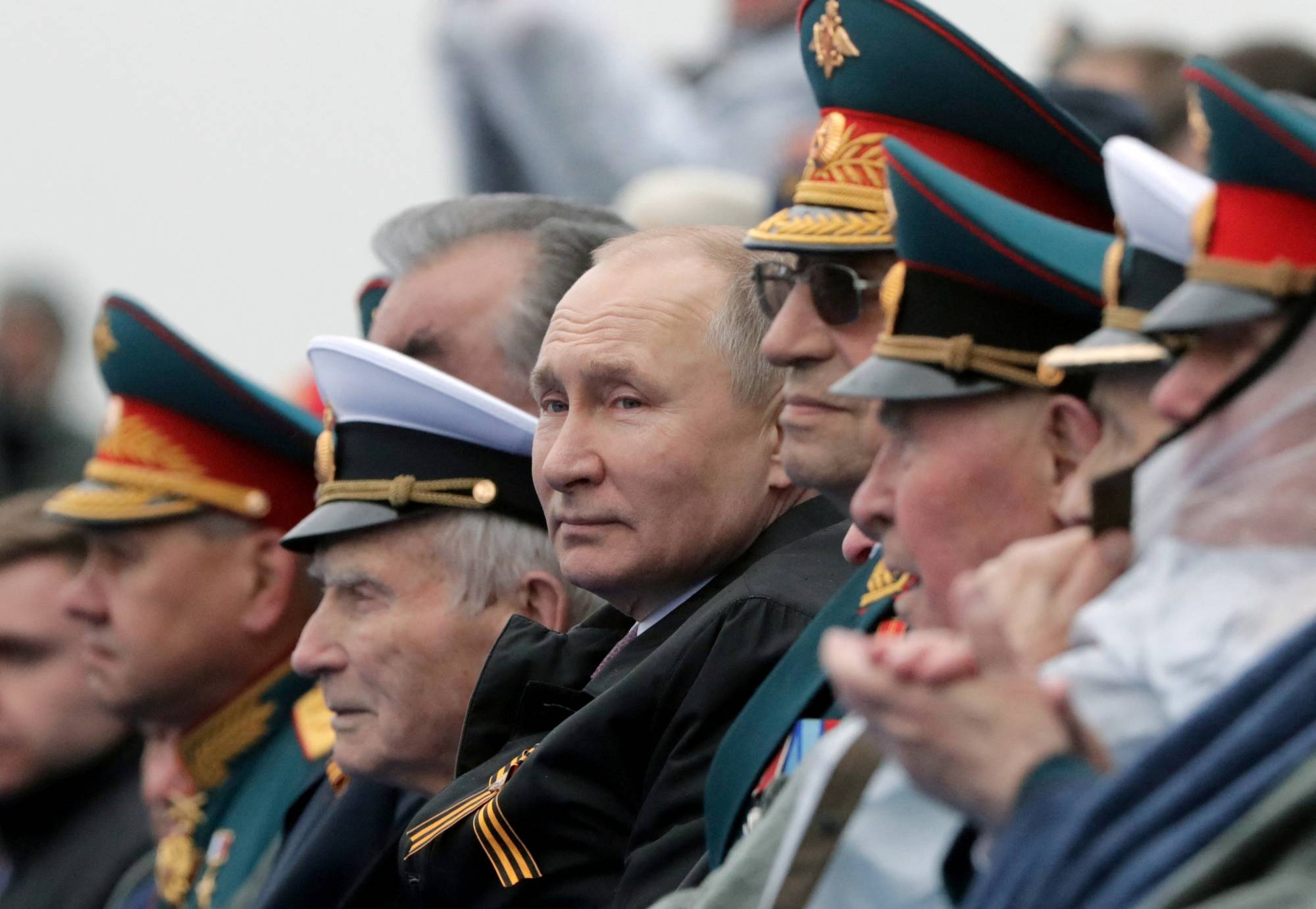 Ông Putin tham dự một sự kiện ở Quảng trường Đỏ vào năm ngoái.