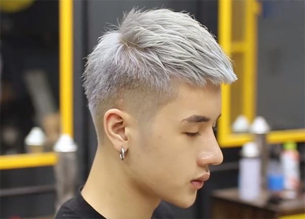 Top 5+ mẫu nhuộm tóc màu xám khói Nam đẹp, Hot nhất 2023