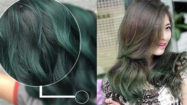20 Kiểu nhuộm tóc màu xanh rêu nam đẹp nhất 2023