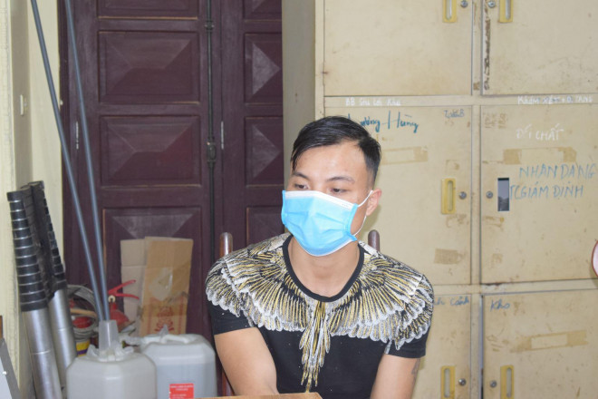 Nghi phạm Vũ Văn Tuất - Ảnh: Công an cung cấp