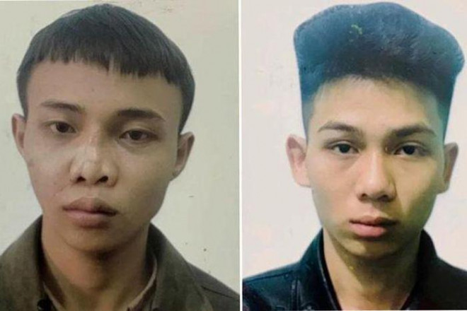 Hai đối tượng Trần Đức Thắng và Phan Thanh Tùng.