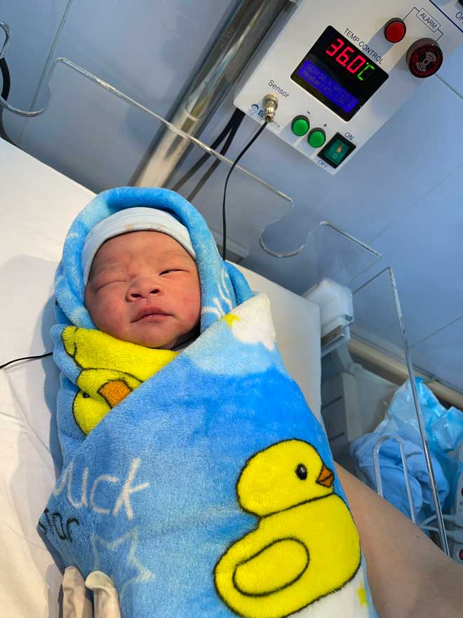 Ngắm công dân chào đời vào đúng thời khắc giao thừa của năm Nhâm Dần tại BV Phụ sản TW - 6