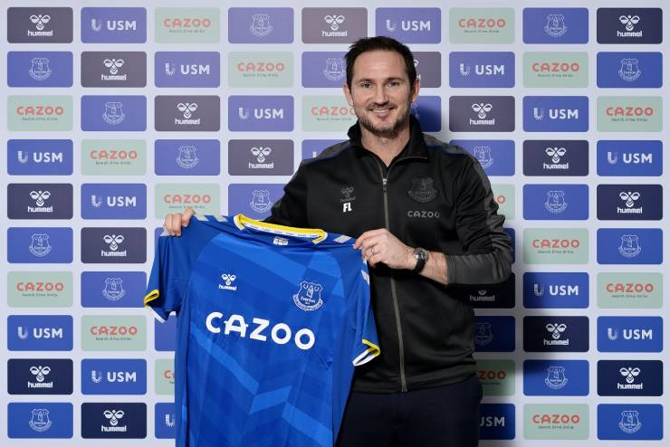 HLV Lampard được bổ nhiệm vào vị trí HLV trưởng của CLB Everton