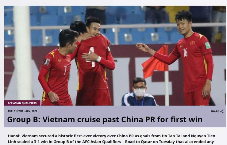 ĐT Việt Nam thắng Trung Quốc: Báo Thái nể kỳ tích, truyền thông xứ tỷ dân gọi tên bi kịch - 6
