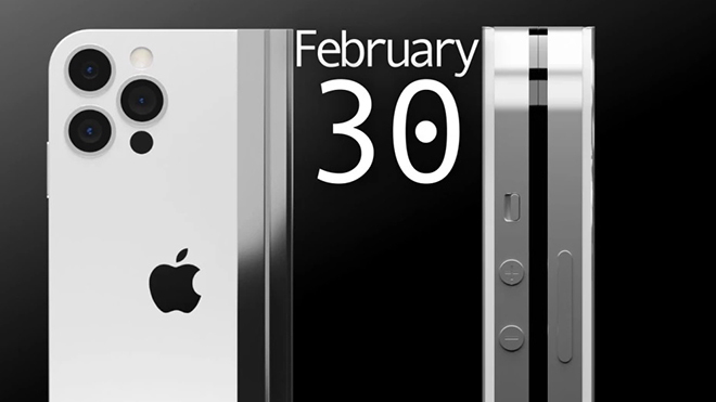 Concept iPhone Fold màn hình gập của Apple.