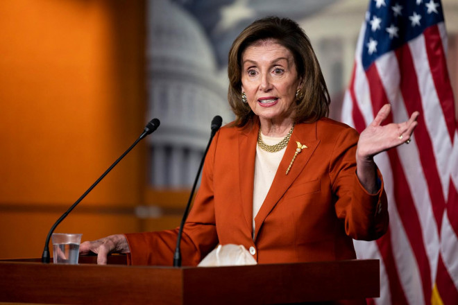 Chủ tịch Hạ viện Nancy Pelosi. Ảnh: Getty