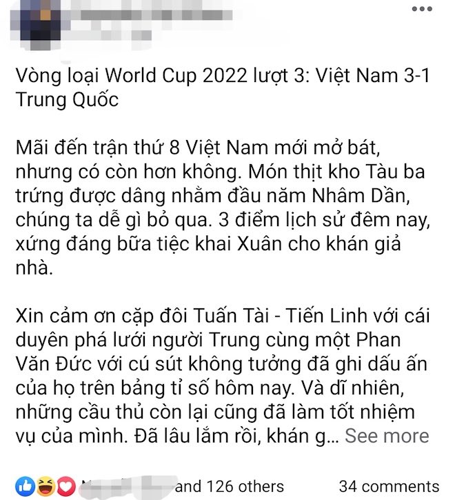 ĐT Việt Nam đại thắng ĐT Trung Quốc: Dân mạng sướng rơn, ăn Tết ngọt ngào - 4