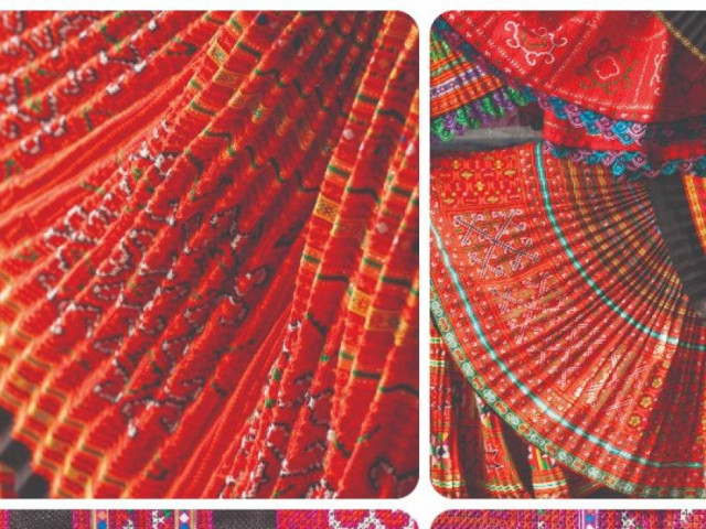 Du lịch - Phiên chợ hoa văn