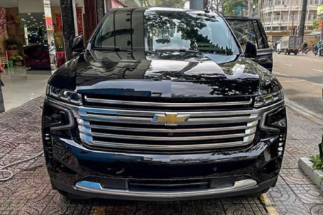 Cận cảnh xe SUV cỡ lớn Chevrolet Suburban hoàn toàn mới tại TP.HCM