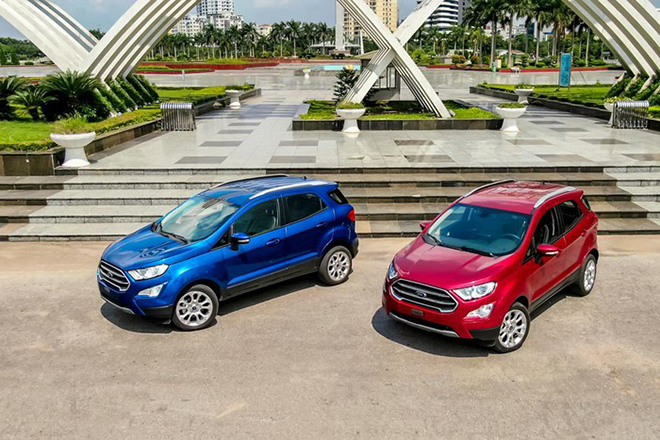 Giá xe Ford EcoSport tháng 2/2022, giảm 50% phí trước bạ và ưu đãi 50 triệu đồng - 1