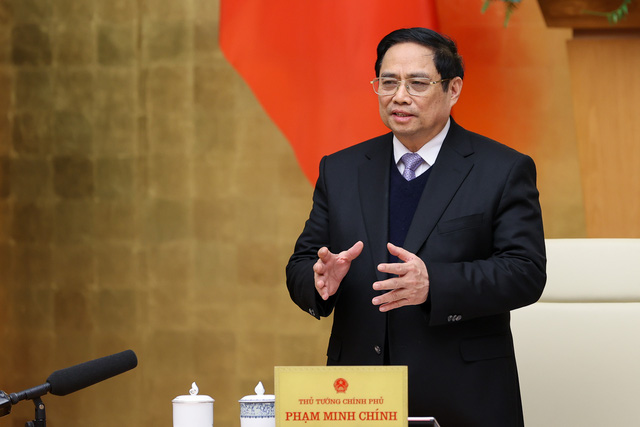 Thủ tướng Chính phủ Phạm Minh Chính. ẢNh VGP.