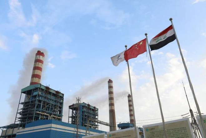 Một nhà máy nhiệt điện của Iraq do Trung Quốc hỗ trợ. Ảnh: HKTDC Research
