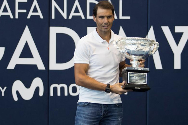 Nadal vừa vô địch giải Úc mở rộng 2022. Ảnh: Getty