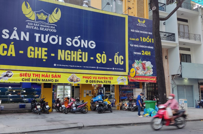 Doanh thu ngày Tết của hệ thống Hải sản Hoàng Gia cao hơn gấp 2 ngày thường