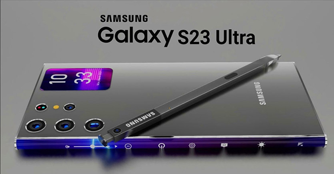 Ảnh concept&nbsp;Galaxy S23 Ultra.
