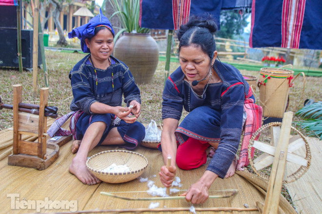 Đặc sắc nghi thức 'cúng vợt sợi bông' của đồng bào Ba Na - 9