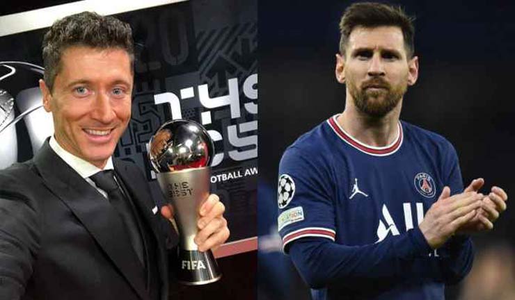 Lewandowski coi giải "FIFA The Best" của mình cao quý hơn "Quả bóng vàng 2021" của Messi
