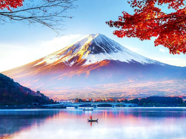 Du lịch - Cảnh đẹp bốn mùa quanh năm thuần khiết tuyệt mỹ của núi Phú Sĩ