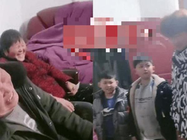 Phi thường - kỳ quặc - Chúc Tết ông bà ngoại, bé trai khiến cả nhà cười bò, "chính chủ" không dám nhận lì xì vì xấu hổ