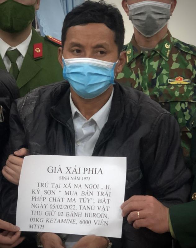 Đối tượng bị bắt giữ trong chuyên án