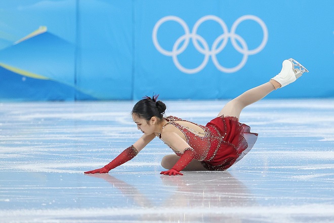 Olympic: Cô gái sinh ra ở Mỹ của đội Trung Quốc lần thứ hai bật khóc - 2