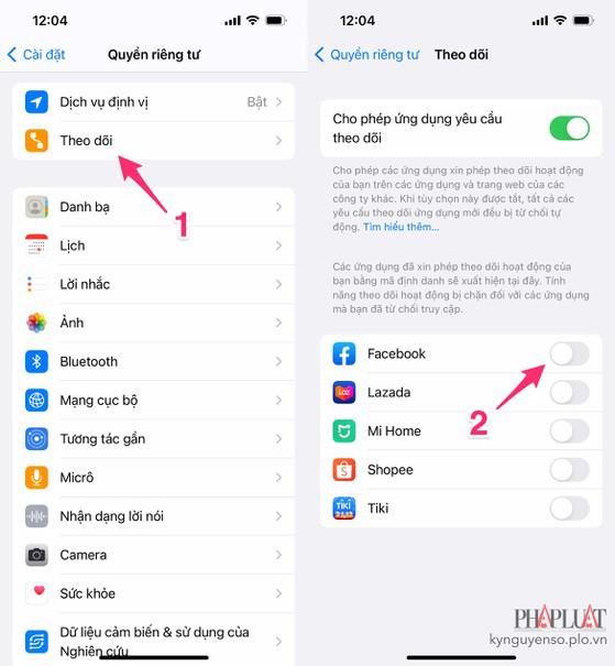 Cách chặn các ứng dụng trên iPhone theo dõi bạn - 2