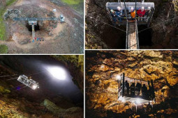 Du lịch - Ngọn núi lửa duy nhất trên thế giới cho phép du khách vào tận miệng hố