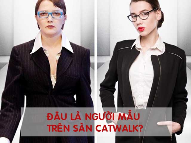 Thời trang - Đố bạn nhận ra đâu là những người mẫu đang catwalk trên sàn diễn?