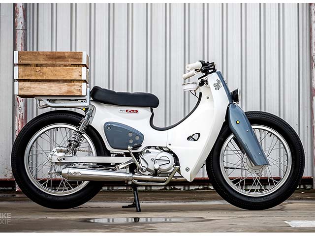 Thế giới xe - Chiêm ngưỡng Honda Super Cub phiên bản "xe chở hàng" đầy thú vị