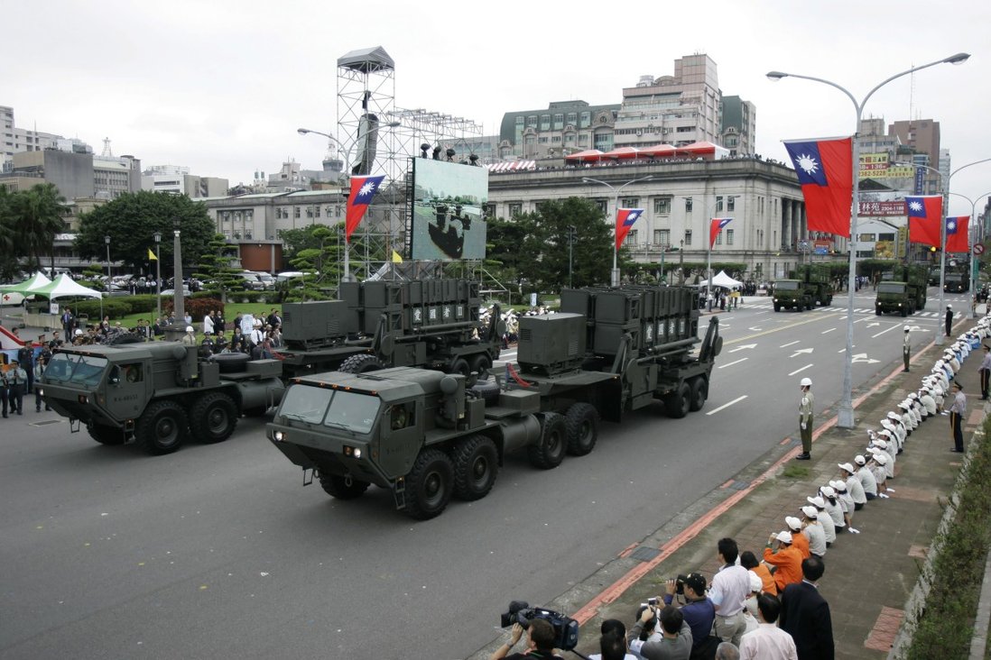 Ảnh chụp hệ thống phòng thủ tên lửa Patriot của Đài Loan&nbsp;năm 2007. Nguồn: AP