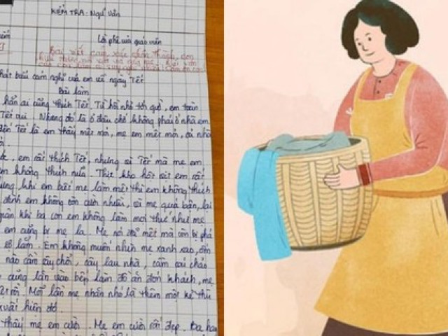 Giáo dục - du học - Bài văn của bạn nhỏ "không thích Tết" được cô giáo chấm 9 điểm vì đầy chân thực, hài hước