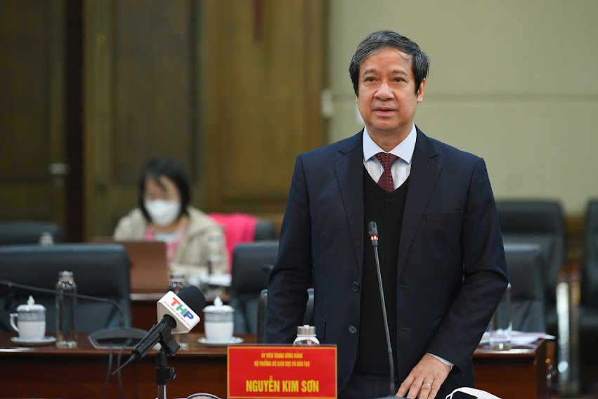 Bộ trưởng Bộ GD-ĐT Nguyễn Kim Sơn. (Ảnh: GD-TĐ).&nbsp;