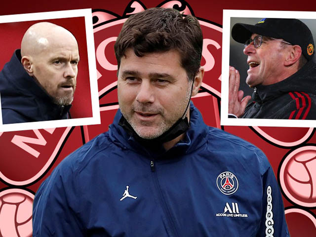 Bóng đá - "Ghế nóng" MU: Ronaldo và dàn SAO chấm Pochettino, "bố già" Rangnick phản đối