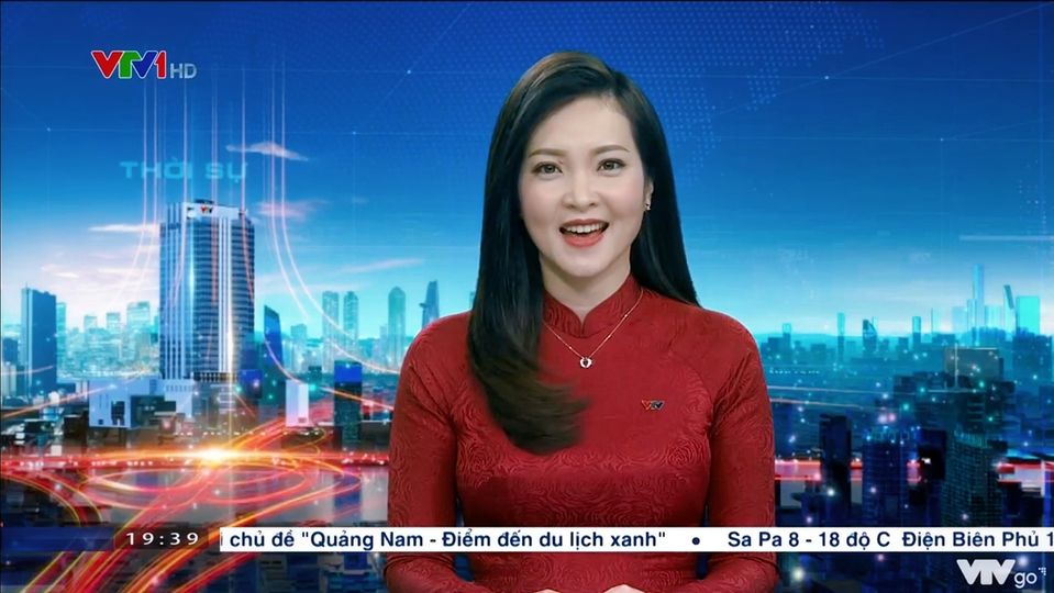 Bản tin Thời sự VTV bất ngờ có nữ BTV giọng miền Nam mới - 4