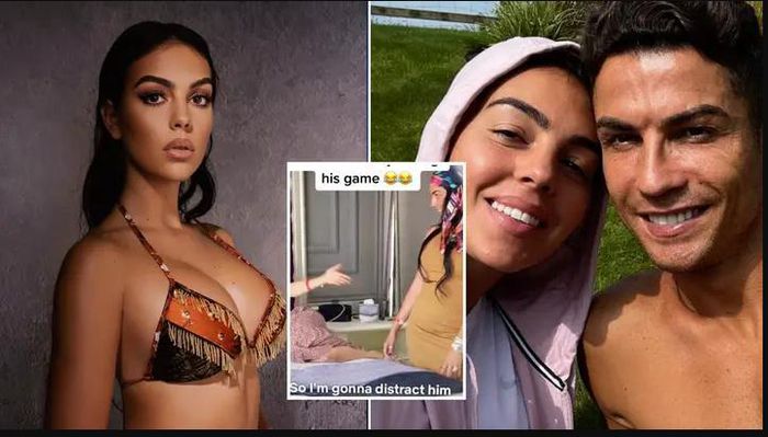 Georgina Rodriguez chia sẻ mình không dám mặc gợi cảm khi cổ vũ hôn phu thi đấu.
