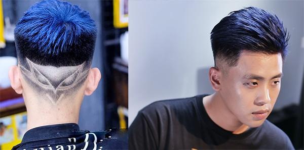 thuốc nhuộm tóc  nhuộm tóc màu xanh đen khói  thuốc nhuộm tóc không tẩy   tặng kèm oxy trợ dưỡng và bao tay   Shopee Việt Nam