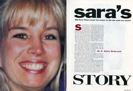 Những thông tin về cái chết của Sara Tokars liên tục xuất hiện trên các mặt báo