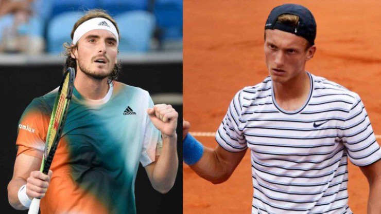 Tsitsipas là "ngọn núi cao" thách thức tài năng trẻ&nbsp;Jiri&nbsp;Lehecka