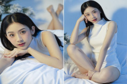 Bạn trẻ - Cuộc sống - Nữ sinh Kinh tế Quốc dân khoe nhan sắc ngọt ngào làm xiêu lòng cộng đồng mạng trong bộ ảnh mới