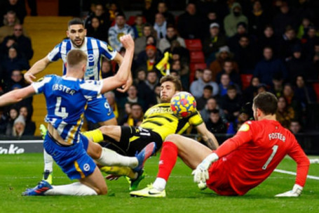 Video bóng đá Watford - Brighton: Siêu phẩm mở điểm, dấu chấm hết phút 83