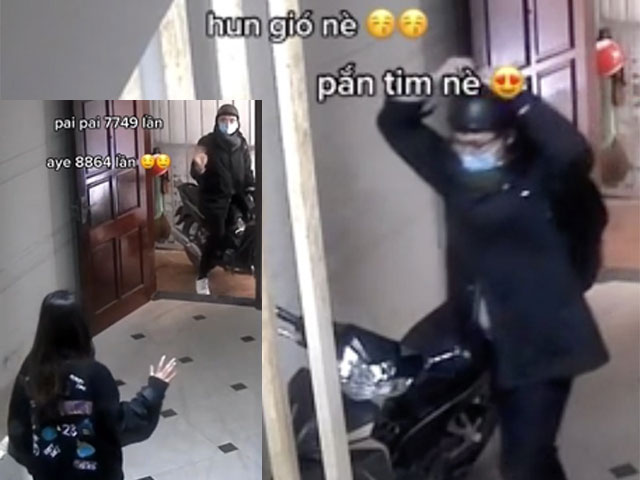 Bạn trẻ - Cuộc sống - Clip: Tình yêu thời Covid-19 của cặp đôi trẻ "đốn tim" dân mạng