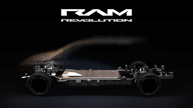 Xe bán tải điện RAM chốt thời gian ra mắt tại Mỹ - 1