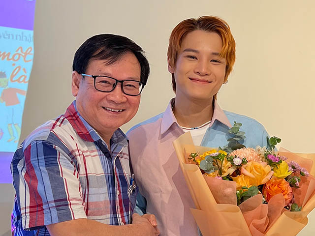 Phim - Sau phim "Mắt biếc", Phạm Đình Thái Ngân xúc động khi được tái hợp cùng nhà văn Nguyễn Nhật Ánh