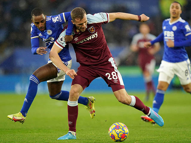 Bóng đá - Trực tiếp bóng đá Leicester - West Ham: "Búa tạ" gỡ hòa (Vòng 25 Ngoại hạng Anh) (Hết giờ)