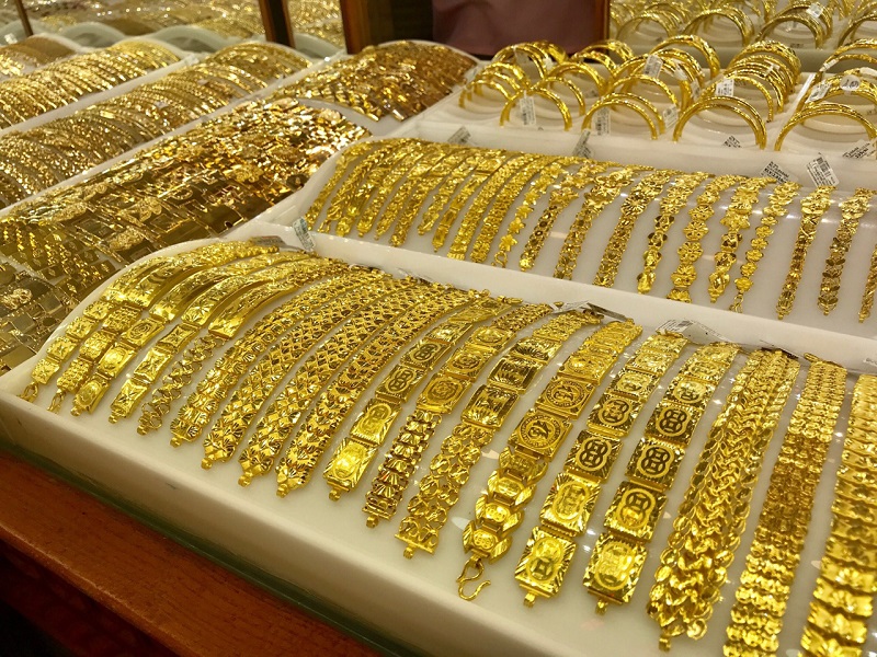 Giá vàng đang ở mức cao nhất trong vòng gần 3 tháng qua