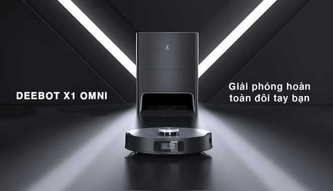 Robot hút bụi Deebot X1 omni