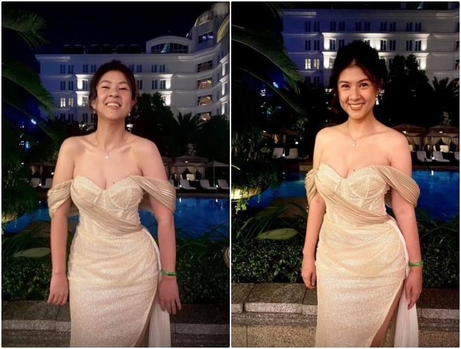 Kim Thư vẫn xứng danh là một mỹ nhân dù sau nhiều năm rời xa showbiz.