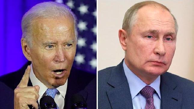 Tổng thống Mỹ Joe Biden (trái) và Tổng thống Nga Vladimir PutinẢnh: Getty Images