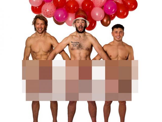 Thể thao - Sửng sốt dàn "nam thần" cơ bắp cuồn cuộn "không mặc gì" vì ngày tình yêu